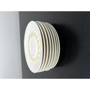 Vintage MCM Sheffield Serenade Saucers 6-1/8" USA - Set of 8